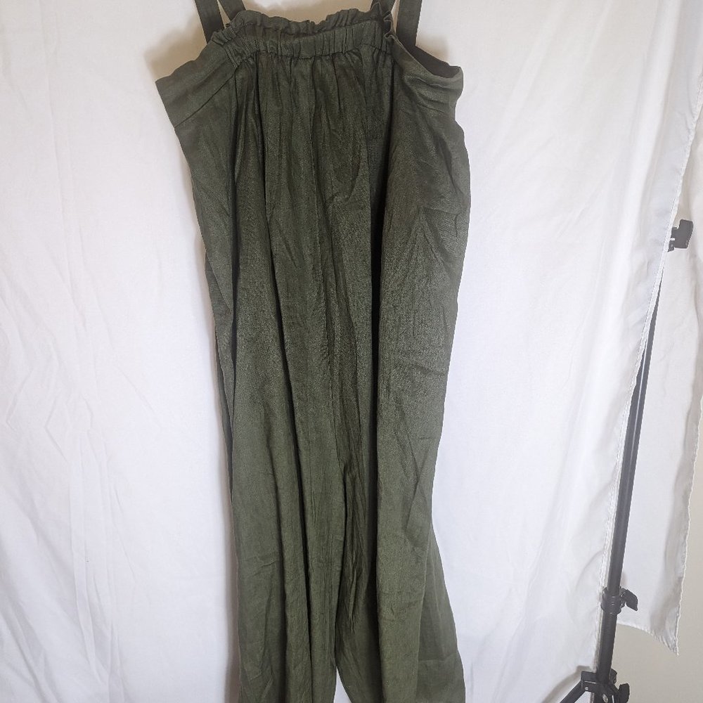 Green jumpsuit